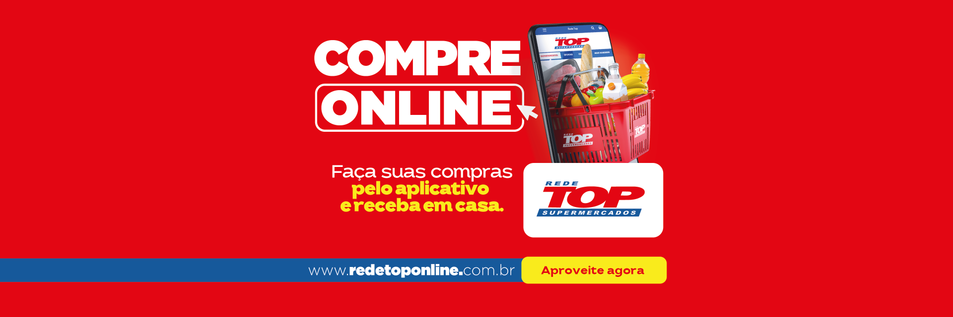 Muitas ofertas em um click! Agora você pode fazer suas compras online.